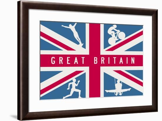 Sporting Britain I-The Vintage Collection-Framed Giclee Print