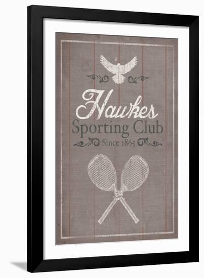 Sporting Club I-The Vintage Collection-Framed Giclee Print