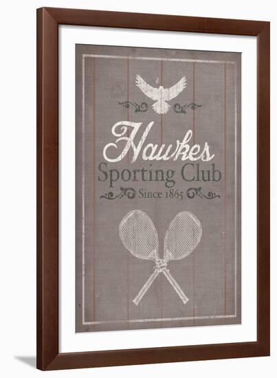 Sporting Club I-The Vintage Collection-Framed Giclee Print