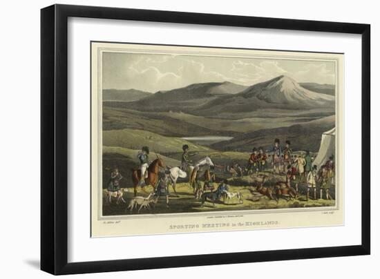 Sporting Meeting in the Highlands-Henry Thomas Alken-Framed Giclee Print