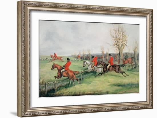 Sporting Scene-Henry Thomas Alken-Framed Giclee Print