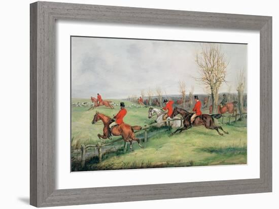 Sporting Scene-Henry Thomas Alken-Framed Giclee Print