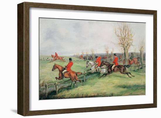 Sporting Scene-Henry Thomas Alken-Framed Giclee Print