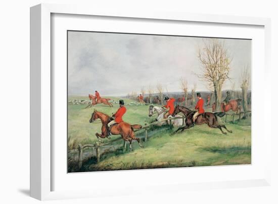 Sporting Scene-Henry Thomas Alken-Framed Giclee Print