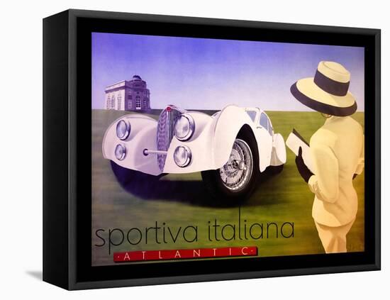 sportiva-Vintage Apple Collection-Framed Premier Image Canvas