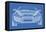 Sports Car Blueprint for Concept Car-Misha-Framed Stretched Canvas