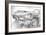 Sports Car Study II-Ethan Harper-Framed Art Print