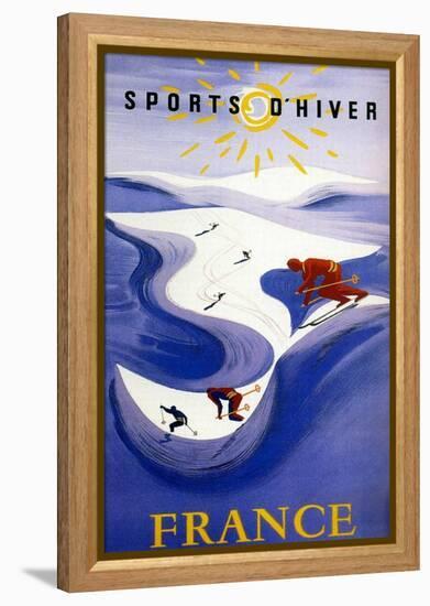 Sports France-null-Framed Premier Image Canvas