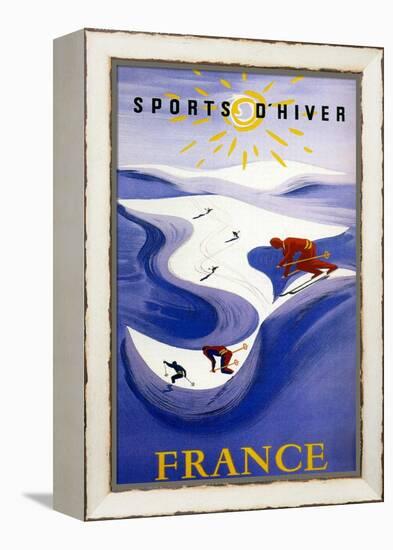 Sports France-null-Framed Premier Image Canvas