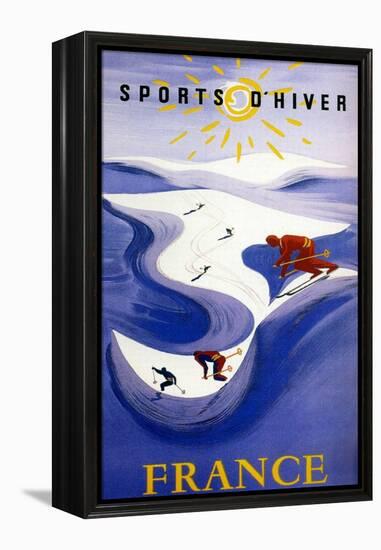 Sports France-null-Framed Premier Image Canvas