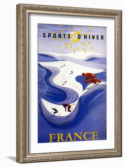 Sports France-null-Framed Giclee Print