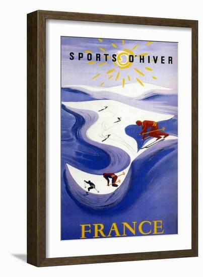 Sports France-null-Framed Giclee Print