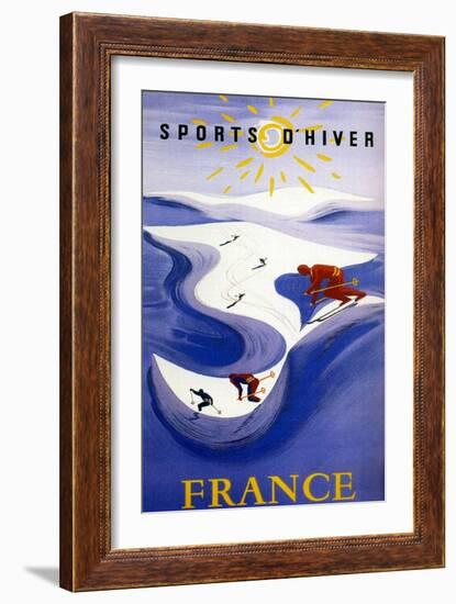 Sports France--Framed Giclee Print