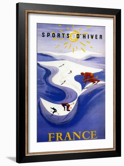 Sports France-null-Framed Giclee Print