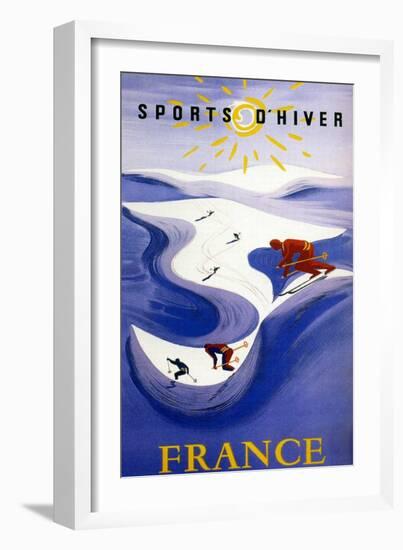 Sports France-null-Framed Giclee Print