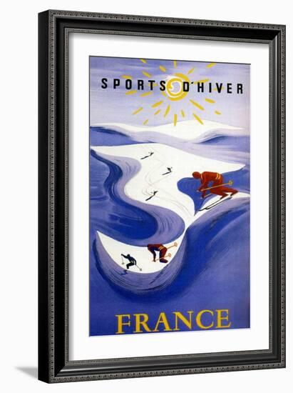 Sports France-null-Framed Giclee Print