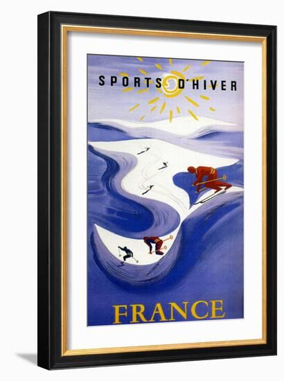 Sports France-null-Framed Giclee Print