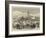 Sports of the Highland Brigade at Aldershott-Charles Robinson-Framed Giclee Print