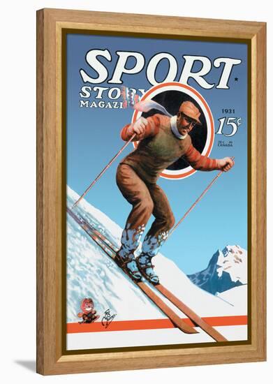 Sports Story Magazine, 1931-null-Framed Stretched Canvas