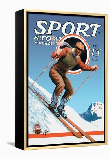 Sports Story Magazine, 1931-null-Framed Stretched Canvas