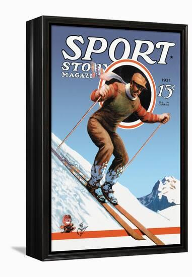 Sports Story Magazine, 1931-null-Framed Stretched Canvas