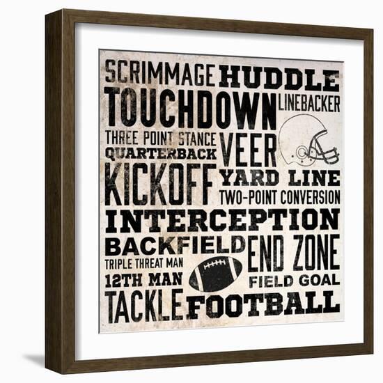 Sports Type I-Sd Graphics Studio-Framed Art Print