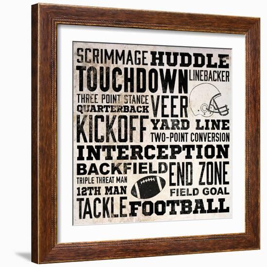 Sports Type I-Sd Graphics Studio-Framed Art Print