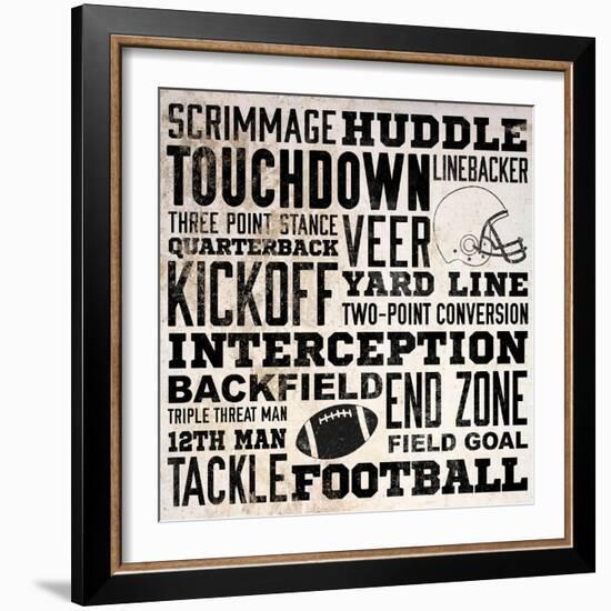 Sports Type I-Sd Graphics Studio-Framed Art Print