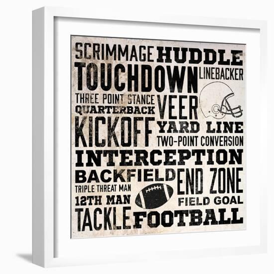 Sports Type I-Sd Graphics Studio-Framed Art Print