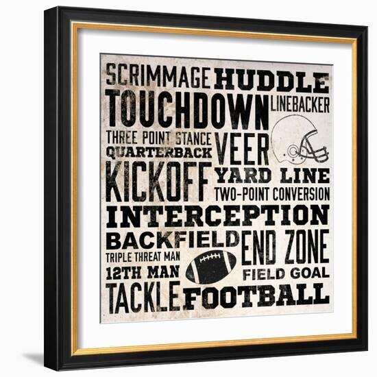 Sports Type I-Sd Graphics Studio-Framed Art Print