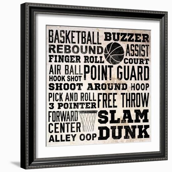 Sports Type II-Sd Graphics Studio-Framed Art Print