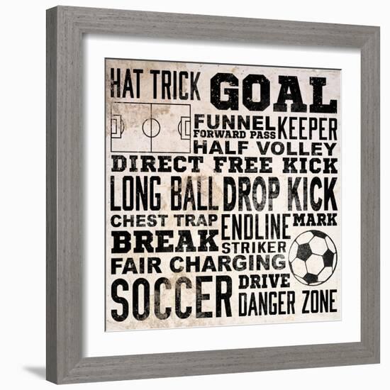 Sports Type III-Sd Graphics Studio-Framed Art Print