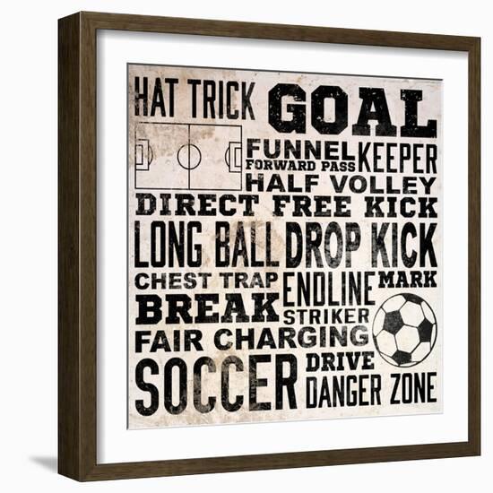 Sports Type III-Sd Graphics Studio-Framed Art Print