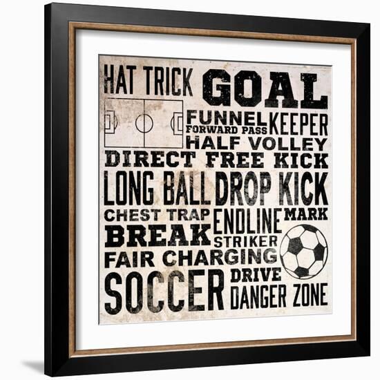 Sports Type III-Sd Graphics Studio-Framed Art Print