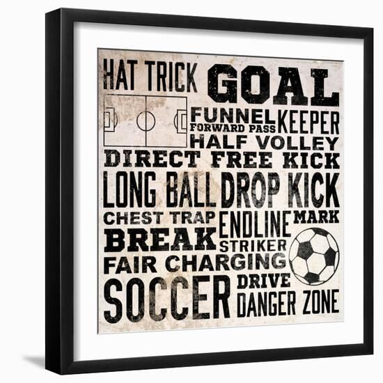 Sports Type III-Sd Graphics Studio-Framed Art Print