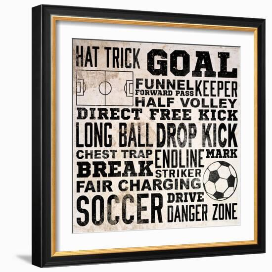 Sports Type III-Sd Graphics Studio-Framed Art Print