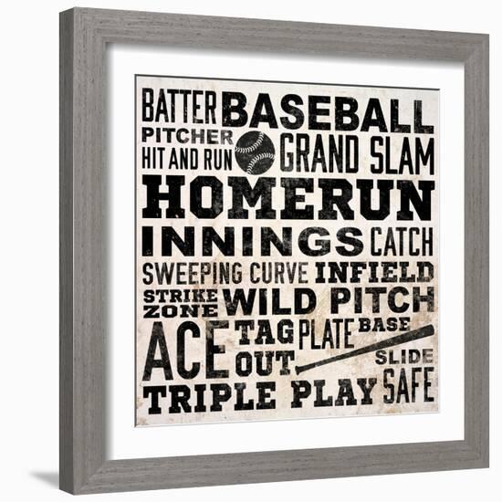 Sports Type IV-Sd Graphics Studio-Framed Art Print