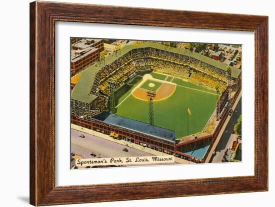 Sportsman's Park, St. Louis, Missouri-null-Framed Art Print