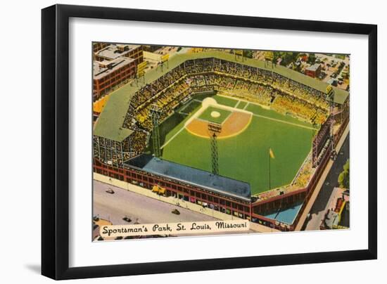 Sportsman's Park, St. Louis, Missouri--Framed Art Print