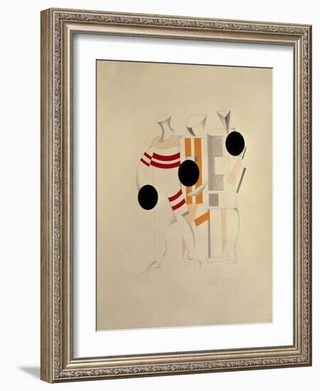 Sportsmen-El Lissitzky-Framed Giclee Print