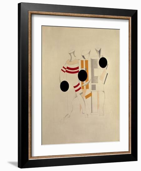 Sportsmen-El Lissitzky-Framed Giclee Print