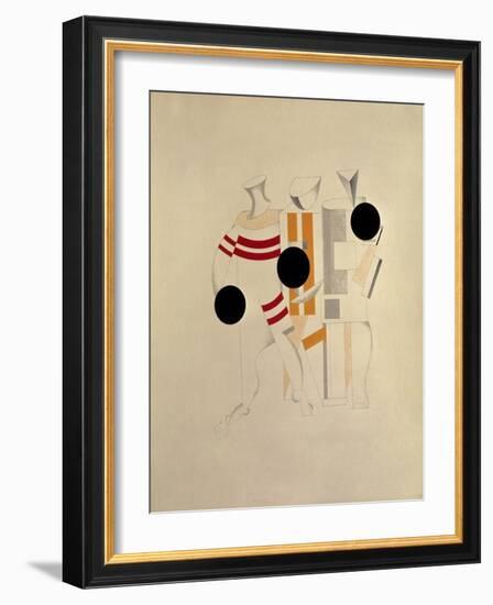 Sportsmen-El Lissitzky-Framed Giclee Print