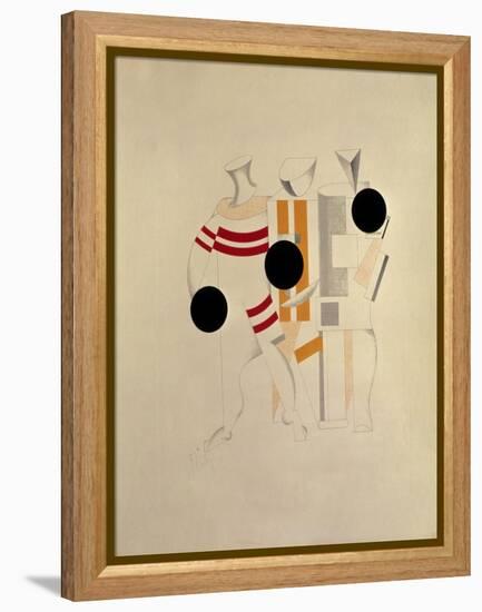 Sportsmen-El Lissitzky-Framed Premier Image Canvas