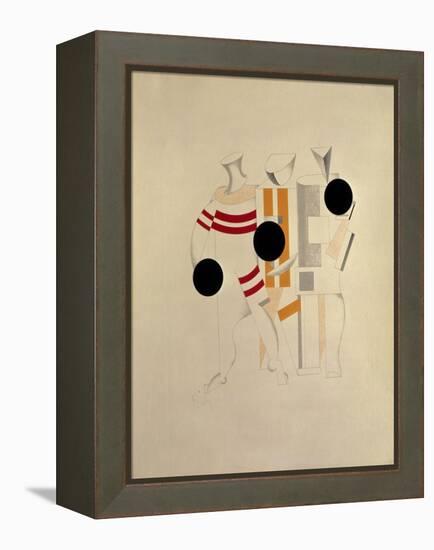 Sportsmen-El Lissitzky-Framed Premier Image Canvas