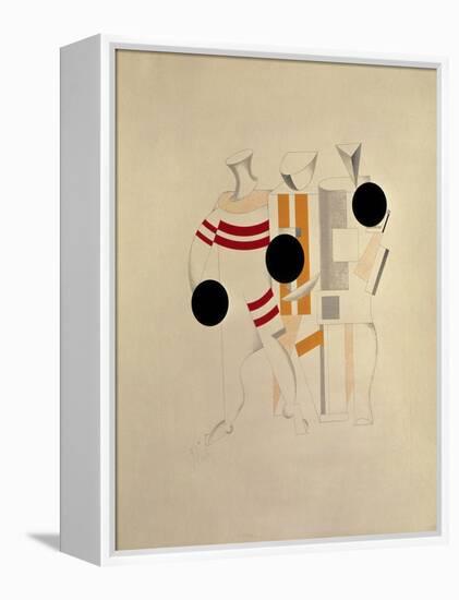 Sportsmen-El Lissitzky-Framed Premier Image Canvas