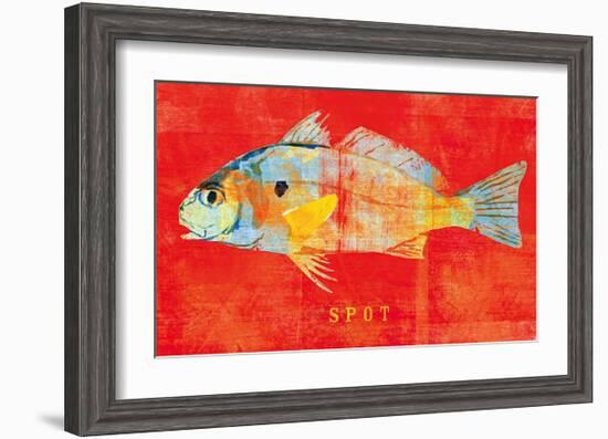 Spot-John Golden-Framed Art Print