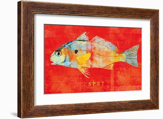 Spot-John Golden-Framed Art Print