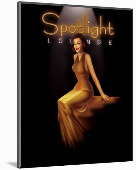 Spotlight Lounge-Ralph Burch-Mounted Art Print