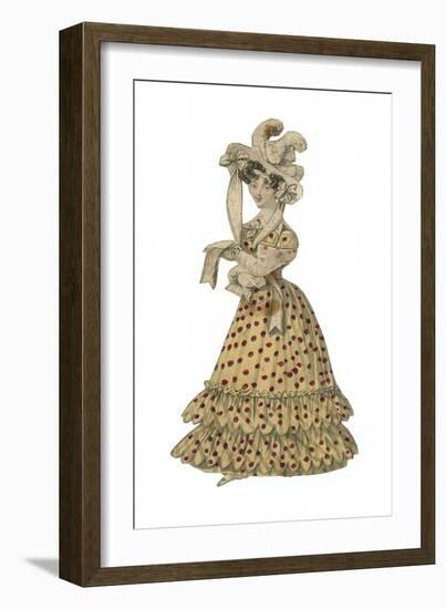 Spotted Costume 1827-null-Framed Art Print