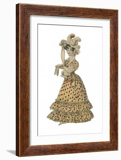 Spotted Costume 1827-null-Framed Art Print